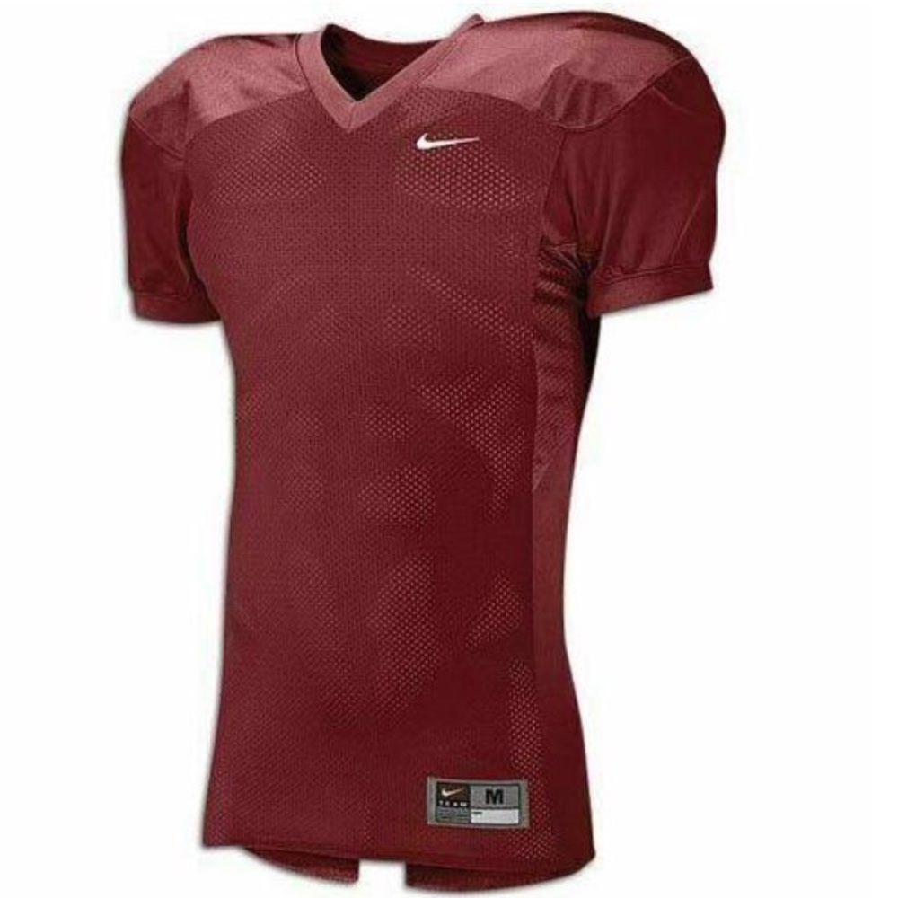 BURGUNDY Nike Team Defender Nylon Jersey